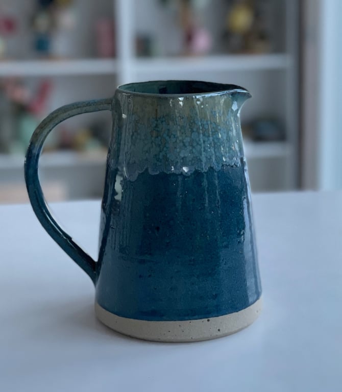 Kande, havblå / lys grøn - 1,3 liter billede 2