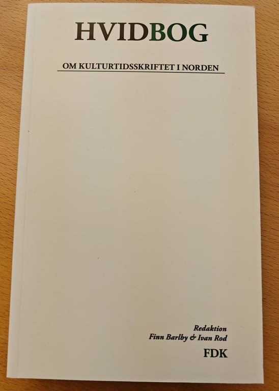 Hvidbog om kulturtidsskriftet i Norden