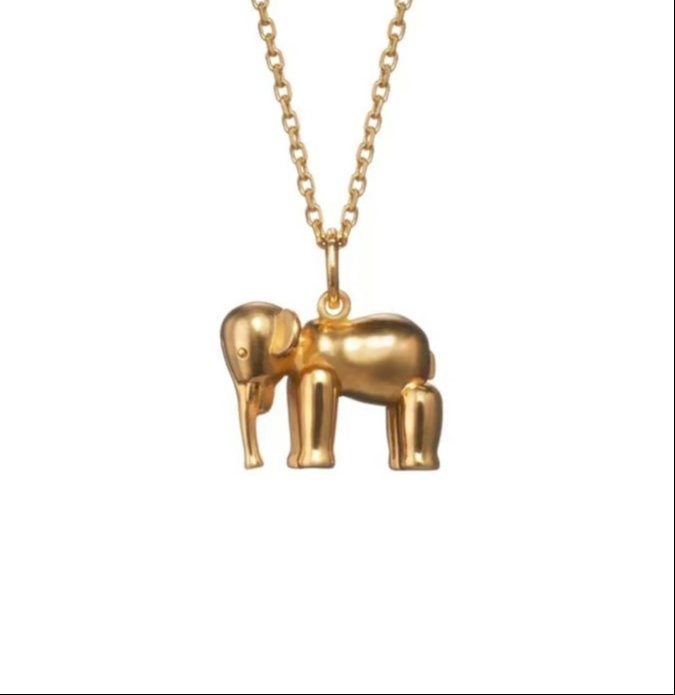 Kay Bojesen - Elefant i 9 karat massiv guld (3)