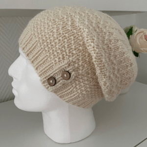 Printet opskrift: Pearls Hue (voksen) – produktbillede