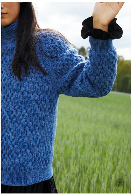Kit: Dilon Struktursweater i Alpaca Silk og Finuld (4)