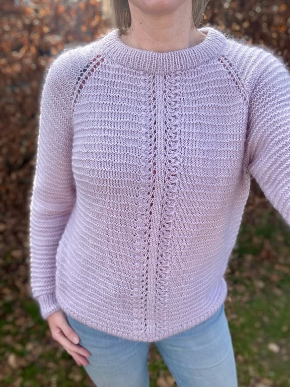 Stripe Sweater My Size strikkeopskrift billede 3