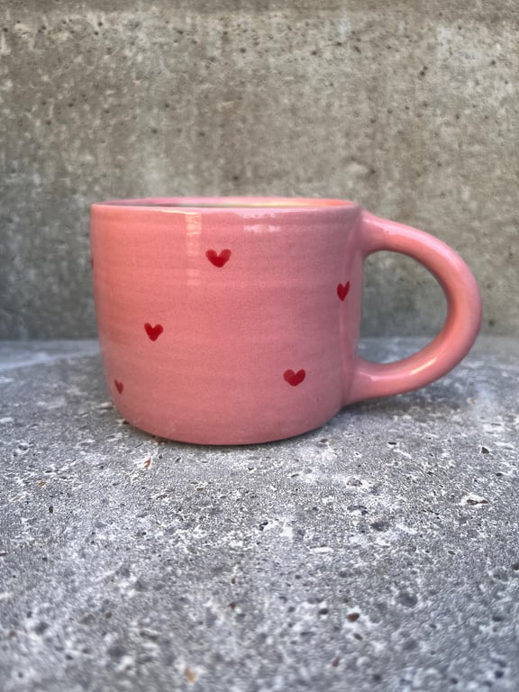 Hjerte krus. 320 ml. 320 ml. H: 7 cm