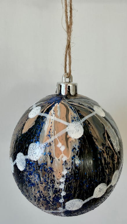 Kunst julekugle 