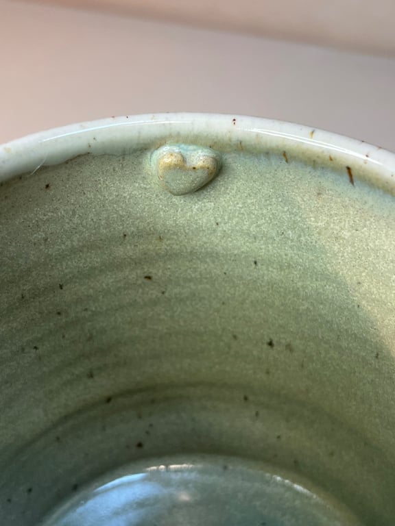 Love kop. 390 ml. H: 9 cm billede 3