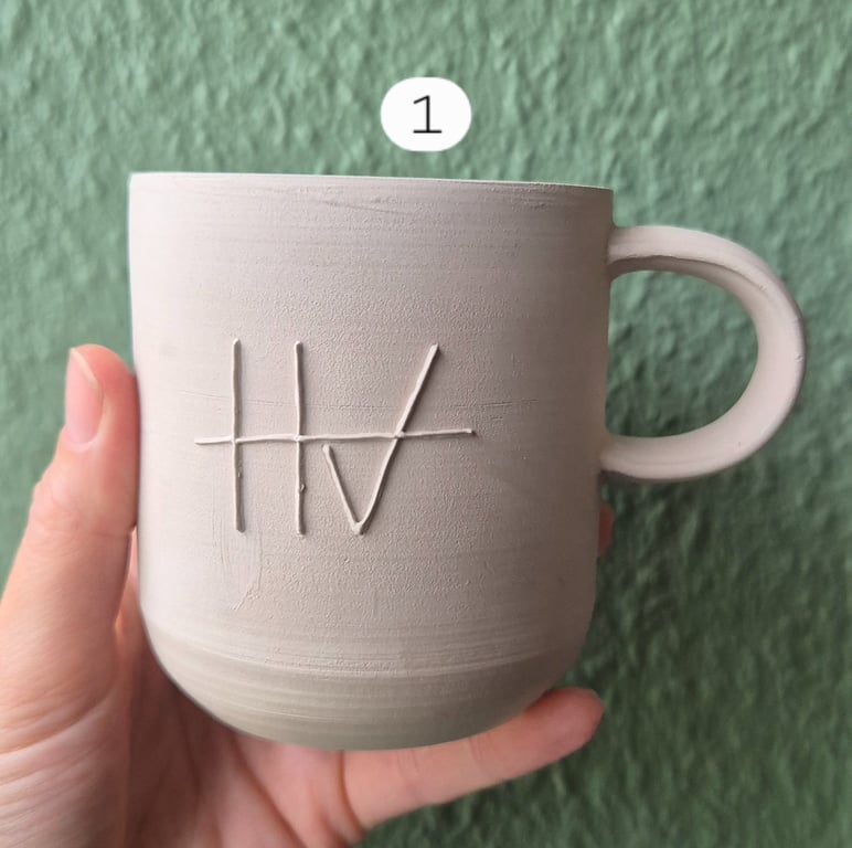 Personlig kop med valgfri motiv/tekst