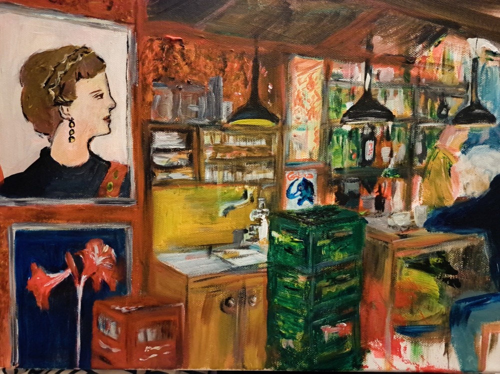 Bo-Bi bar , 30x40