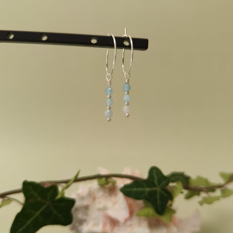 Trillinger - creol lyseblå akvamarin billede 2