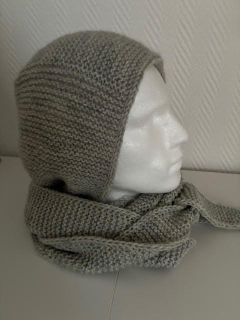 Digital opskrift: Emmas Everyday Hætte-tørklæde (inkl. 2 versioner)  billede 7