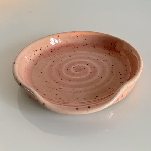 Skeholder pudderrosa med nister
