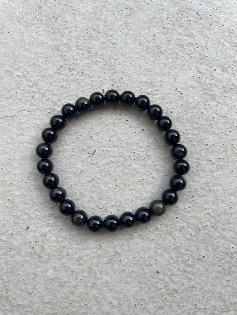 Guld Obsidian - Kvalitet AA billede 3