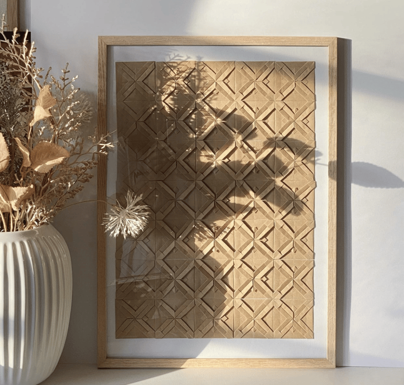 A3 foldet papirværk - Natur