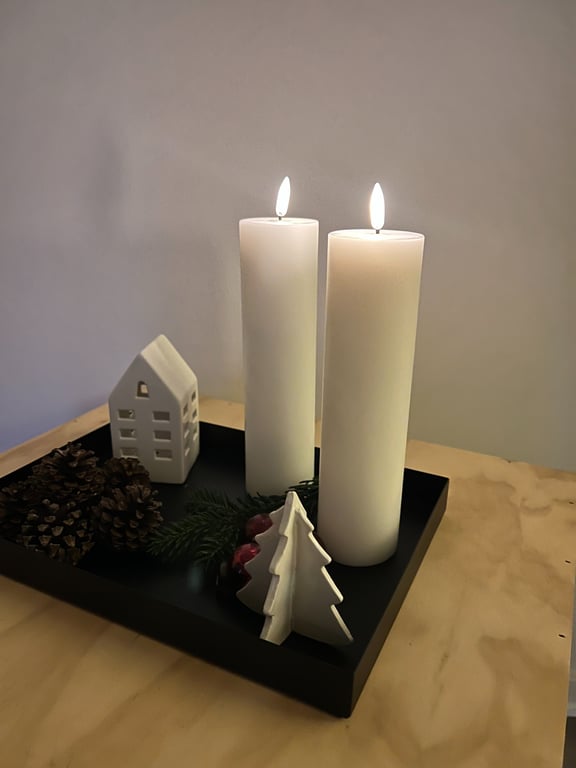 Keramik Juletræer - Grønne billede 2