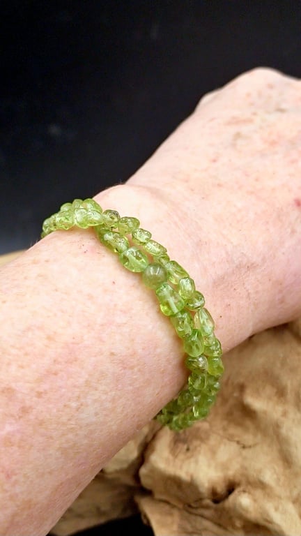 Peridot halskæde / armbånd billede 2