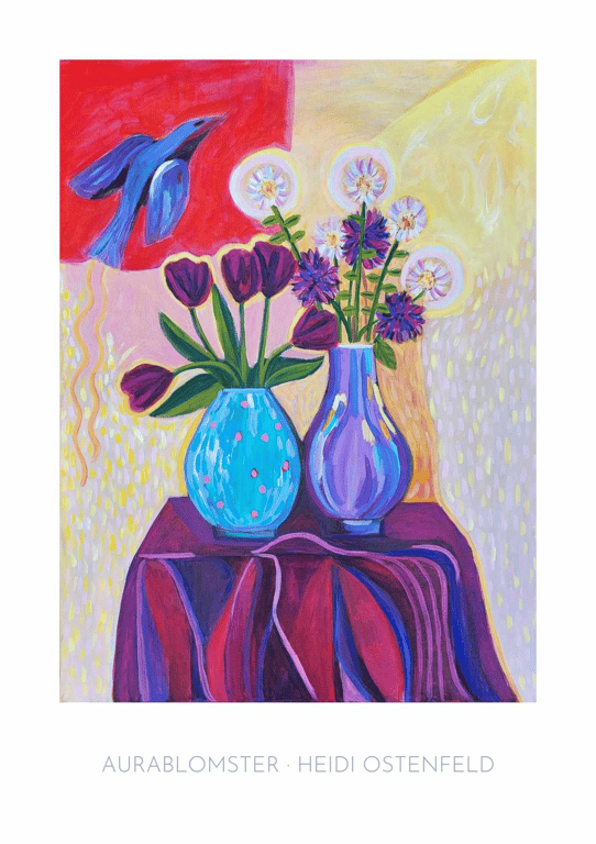 Aurablomster - Plakat A4