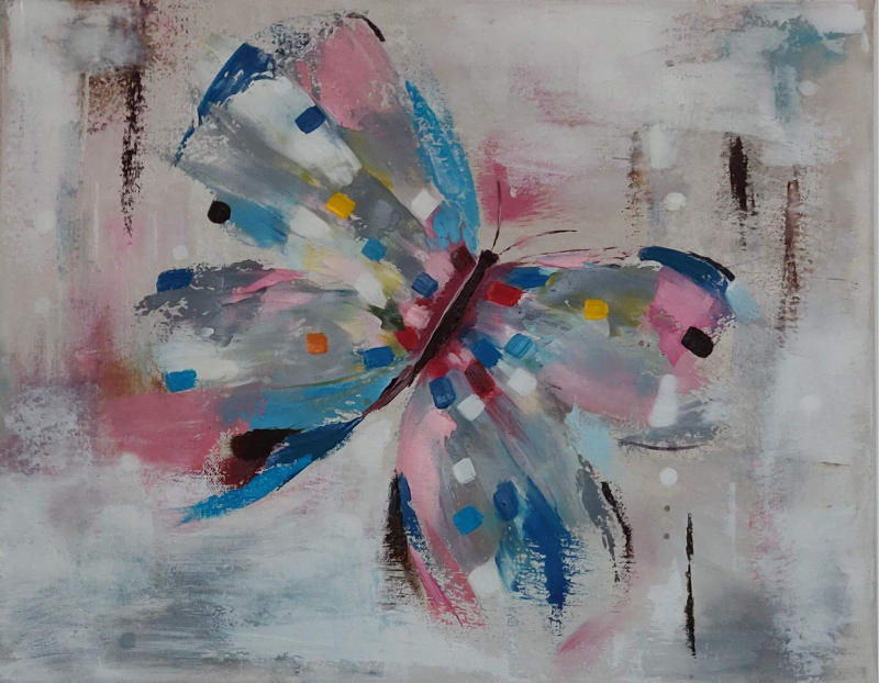 Sommerfugl 50*40