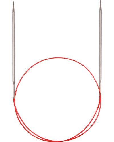 Udstyr: Rundpinde, Metal, fast wire fra Addi - Vælg str. og wirelængde billede 3