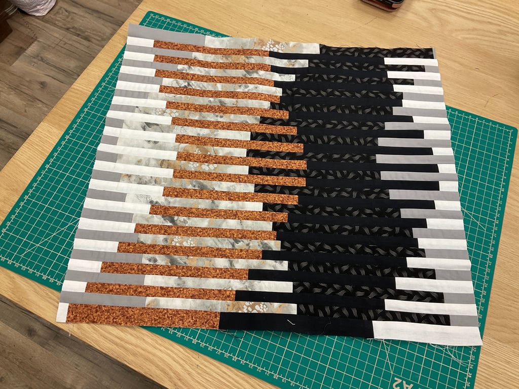 3 D patchwork med buer