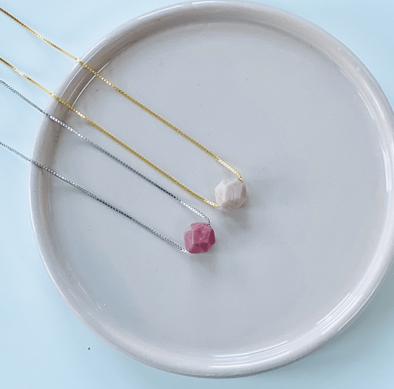 Rhodonit- star cut vedhæng billede 2