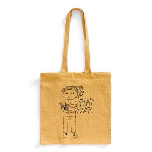 Mulepose: plant lover Ristet gul