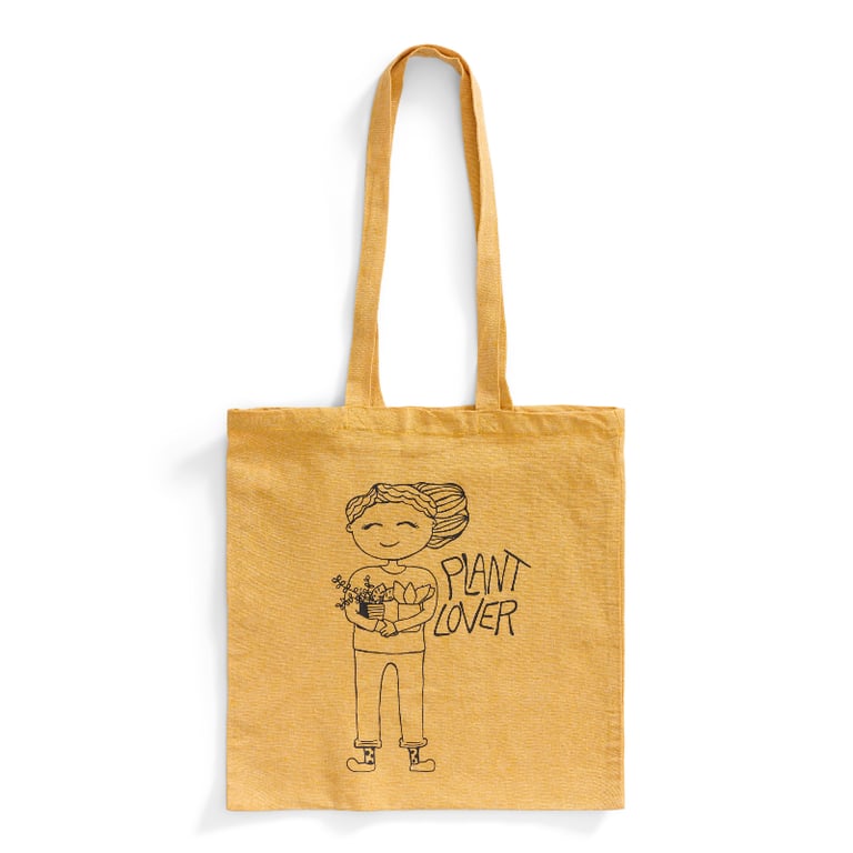 Mulepose: plant lover Ristet gul