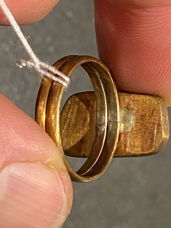 Boulder rough weld bronze billede 4