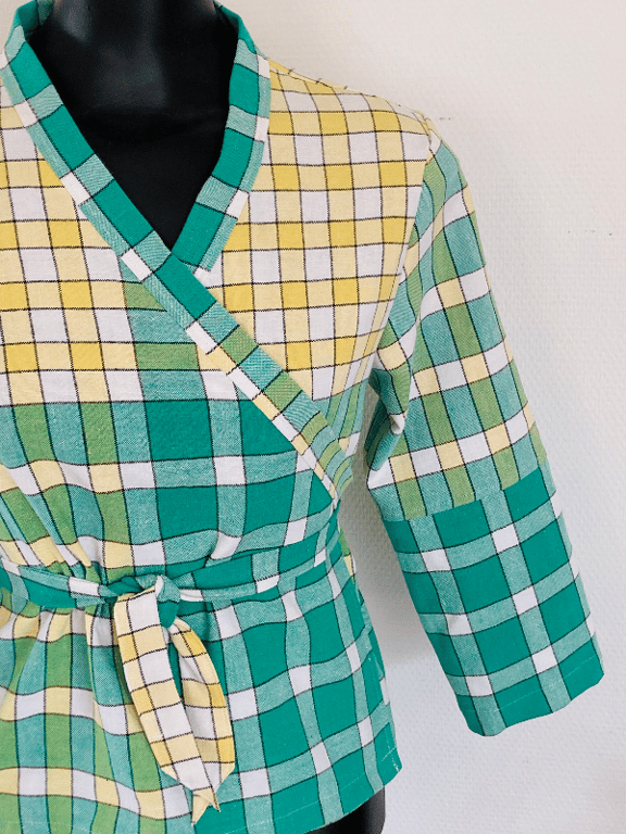 Winnie-bindebluse i 50’er tern billede 3