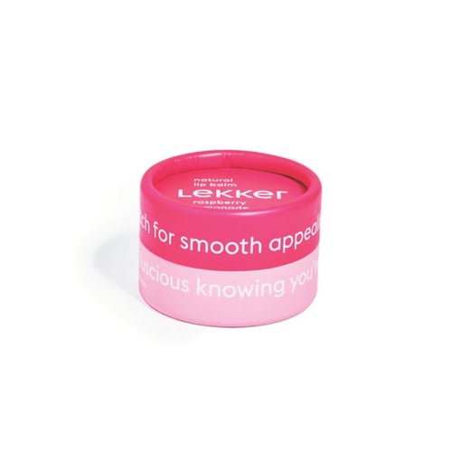 Lekker, unisex lip balm, raspberry lemonade (2)