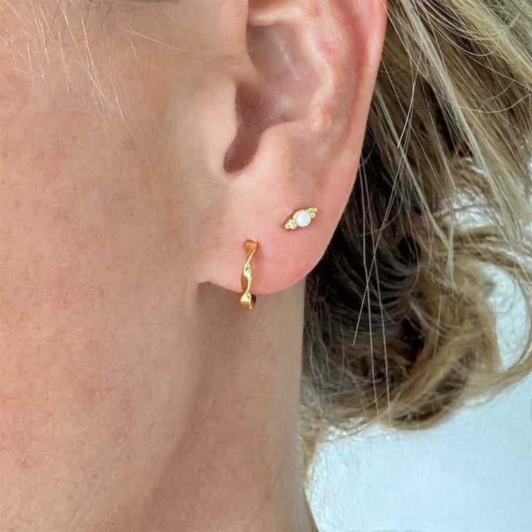 ØRERING CREOL TWIST billede 2