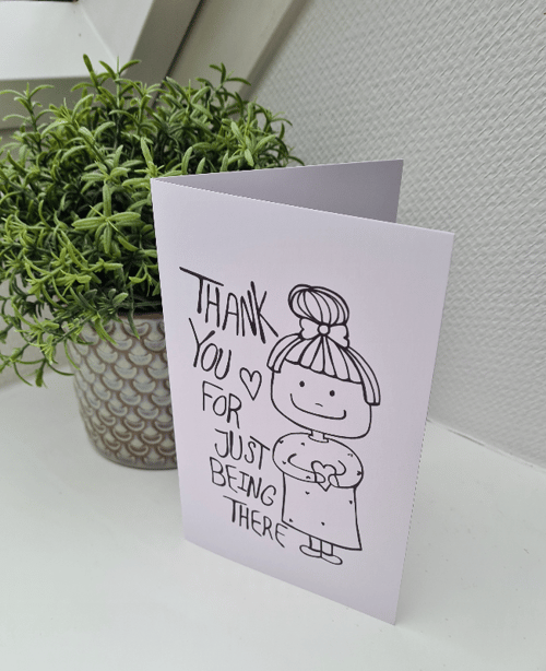 Kort: thank you for just being there (2)