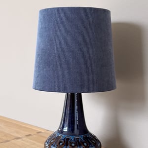 Upcycled vintage bordlampe - Søholm Keramik – produktbillede