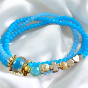 Blåt Armbånd – produktbillede
