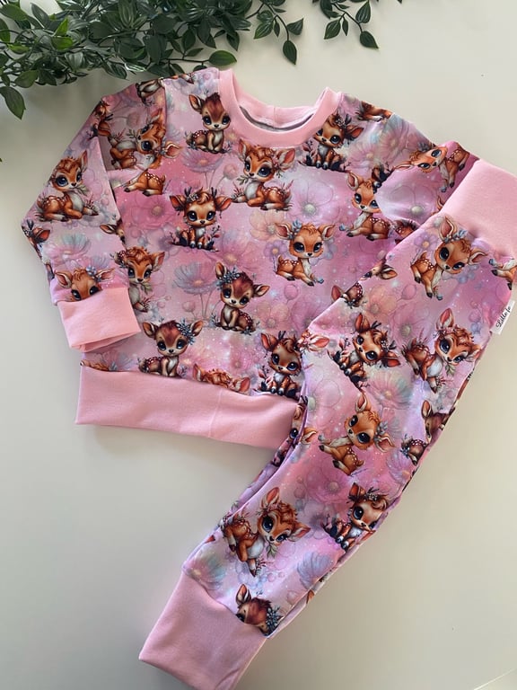 Sæt med dådyr - str 98