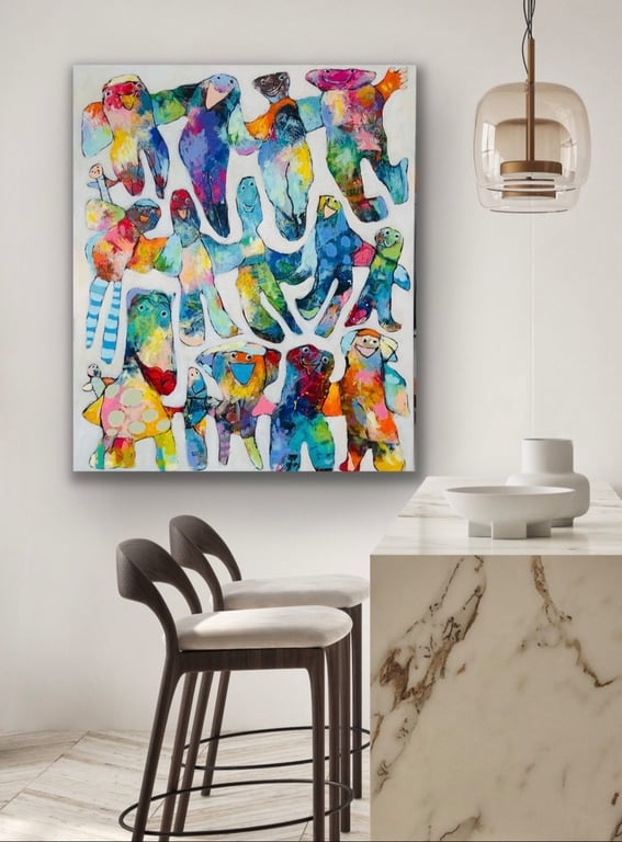 90cm x 120cm billede 3