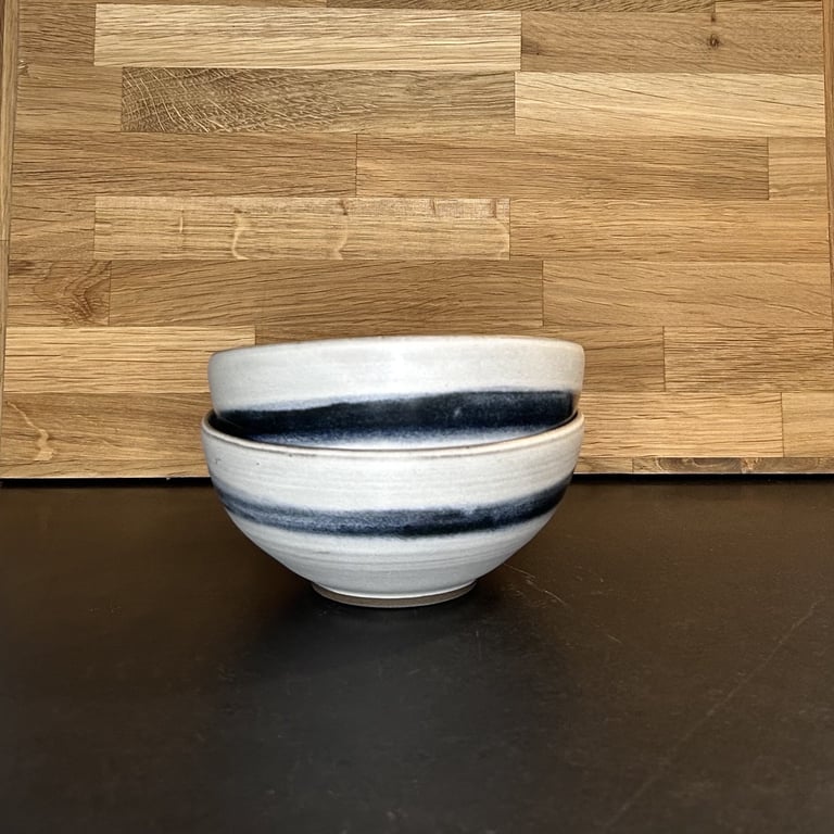 skål med stribe  billede 3