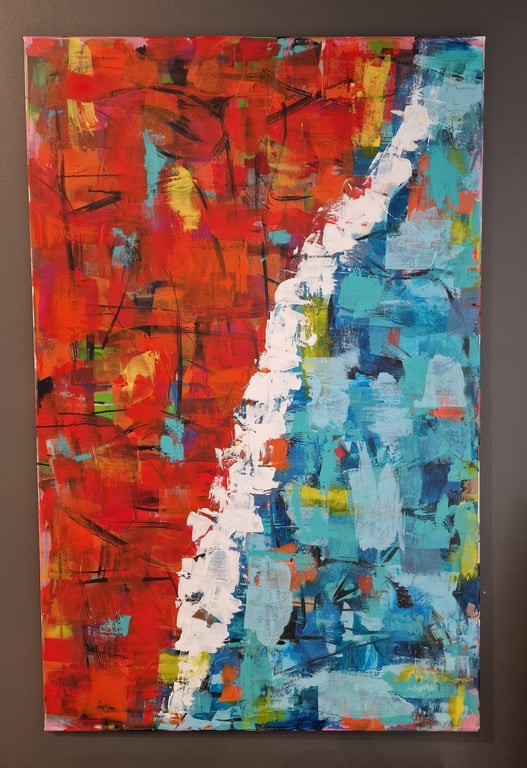 #1320  90x140 cm  SOLD billede 3