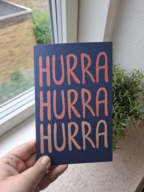 Kort: hurra hurra hurra
