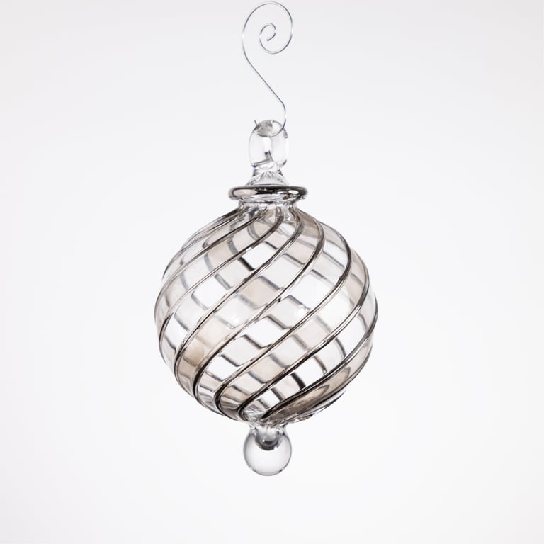 JULEKUGLE DESIGN 1004 COFFEE MED GULD billede 2