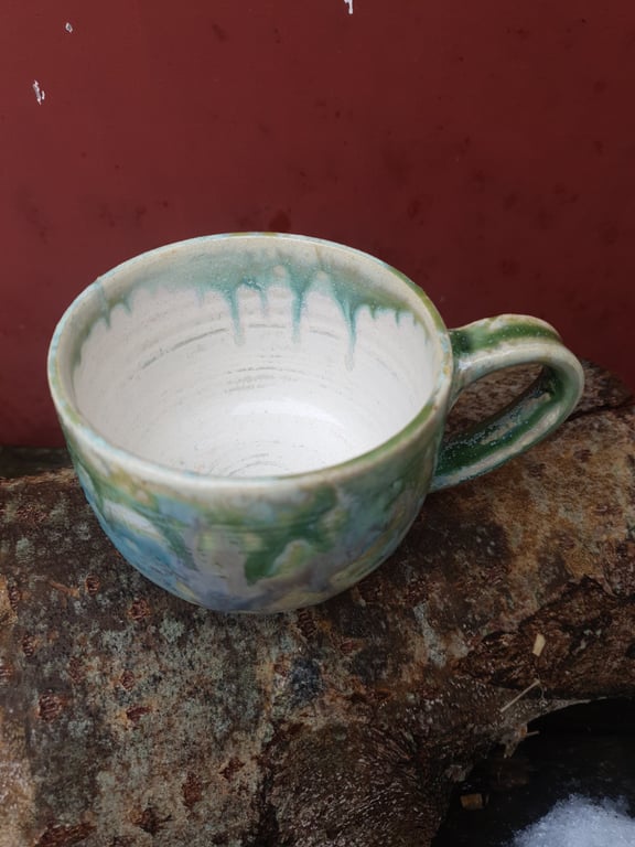 Syngende ansigtskop med hank billede 3