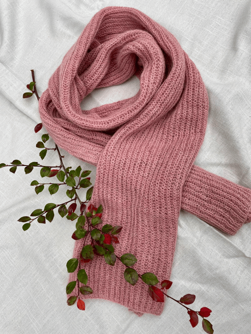Gabi Scarf strikkeopskrift (4)