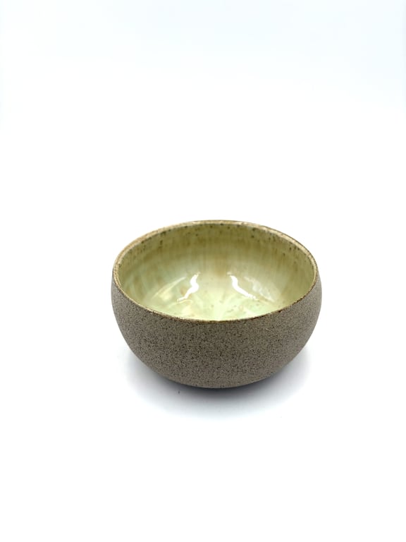 Unik skål - lys matcha