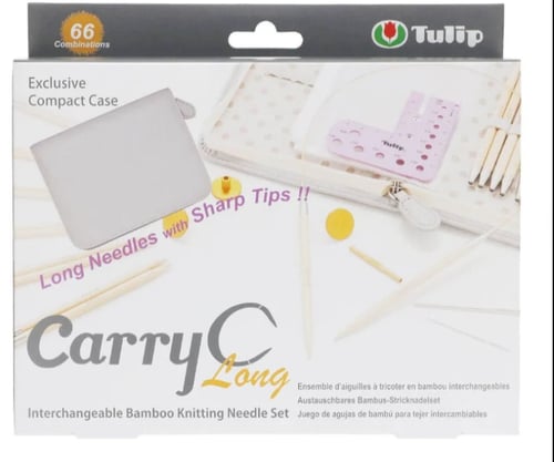 Tilbehør: Tulip finsæt udskiftelige rundpinde - Carry C Long  (6)