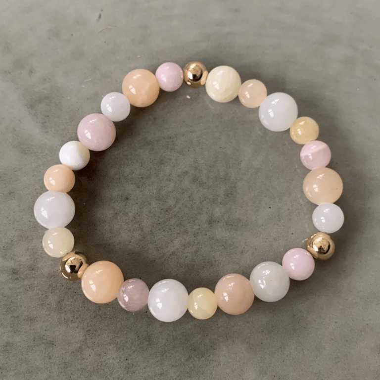 Candy jade armbånd 6-8mm