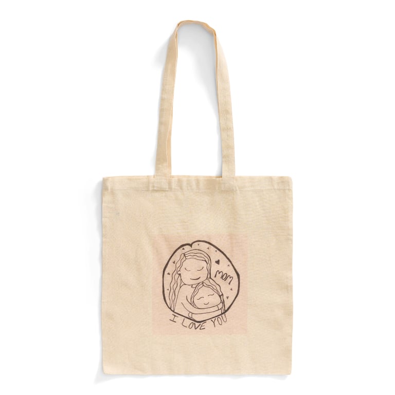 Mulepose: mom i love you Natur Rosa