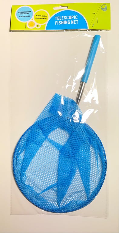 Fiskenet med teleskop stang