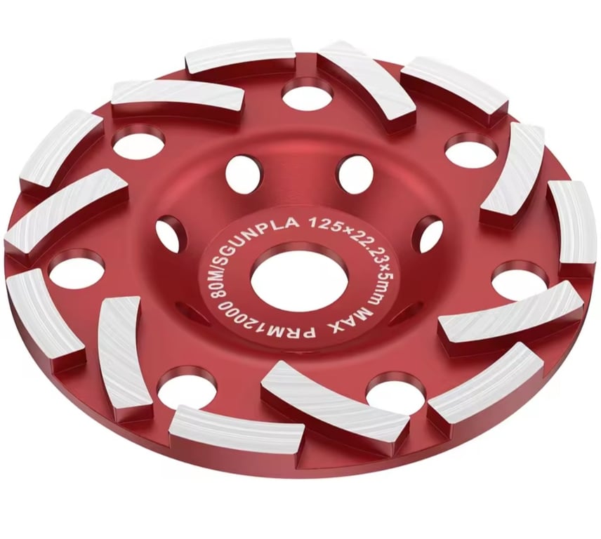 diamant slibeskive ø125mm