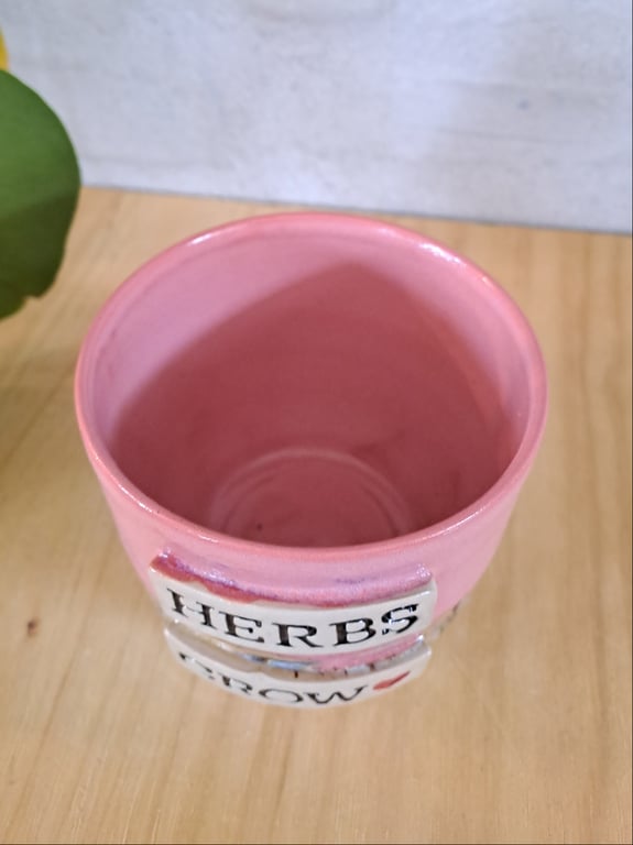 Til krydderurter - er 9,5 cm i diameter og 9 cm høj  billede 3