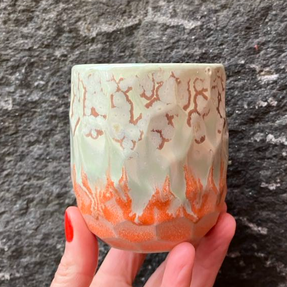 Facetskåret unika kop