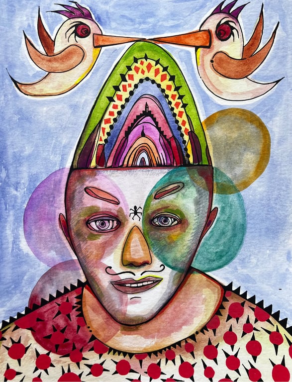 The clown is not a clown 