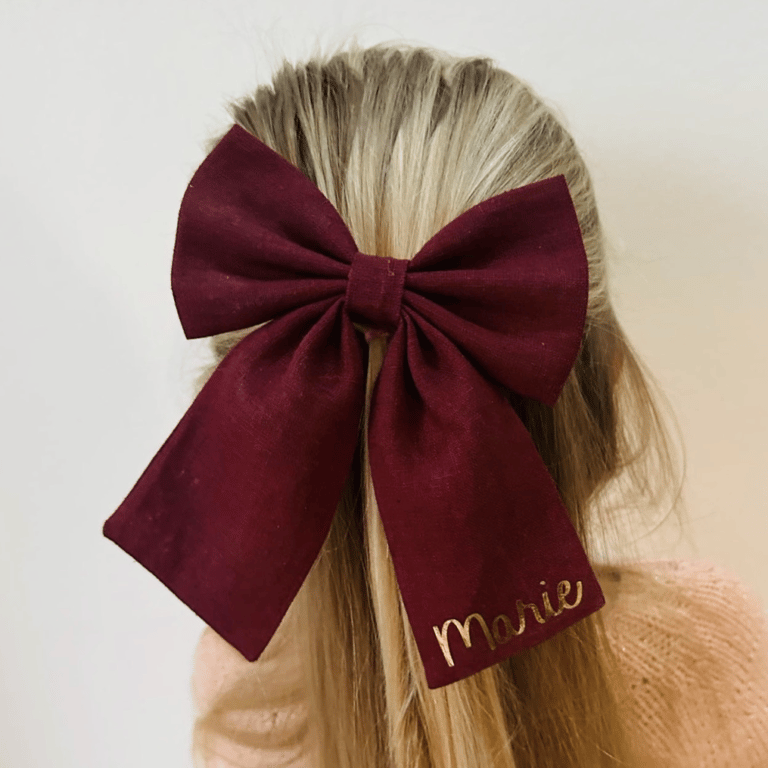 julesløjfe med navn